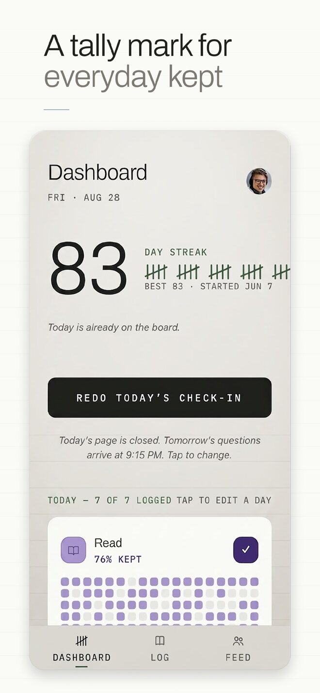 LogBook screenshot