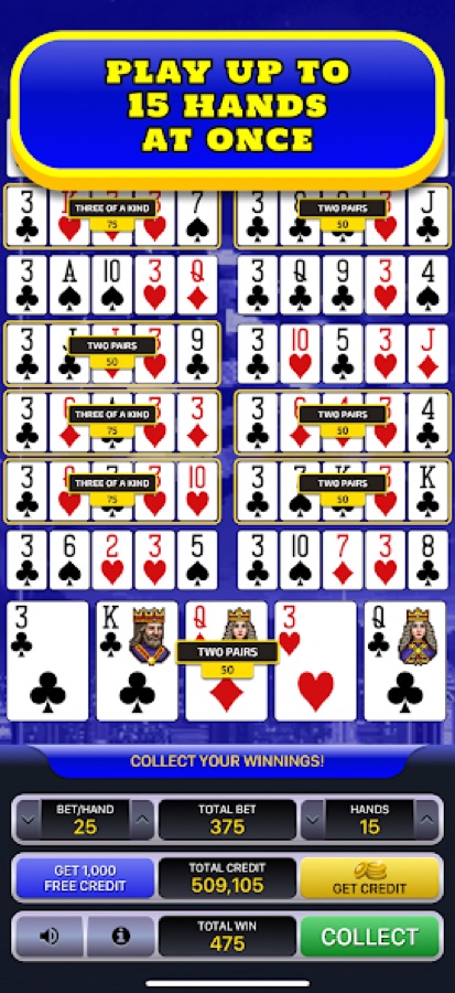 American Video Poker screenshot