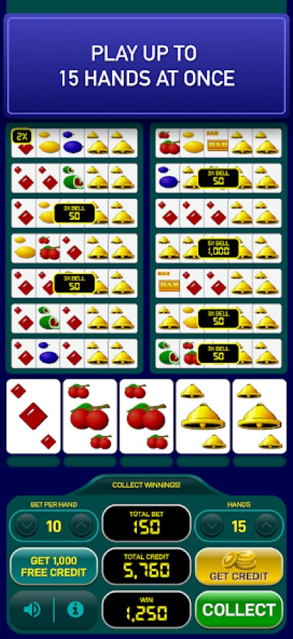 Ultimate Fruit Poker screenshot